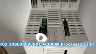 Unit Prosesor Kompak Pengontrol PM866AK01 3BSE076939R1 ABB AC800M