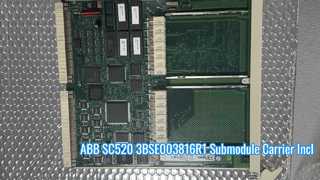 SC520 3BSE003816R1 ABB Submodule Carrier Termasuk Kartu Kontrol