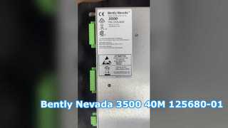 125680-01 Monitor Proximitor Bently Nevada 3500/40M