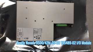 Bently Nevada 3500 42M 05 00 Penghalang Internal Modul IO