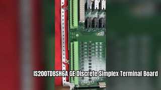 IS200TDBSH6A GE Mark VI Papan Terminal Simpleks I/O Diskrit