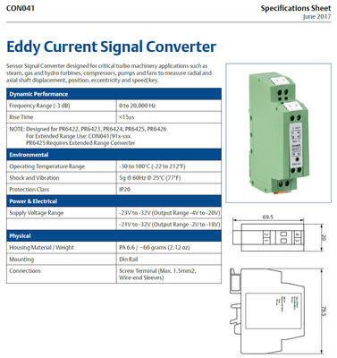 EPRO PR6423/000-031 8mm Eddy Current Sensor