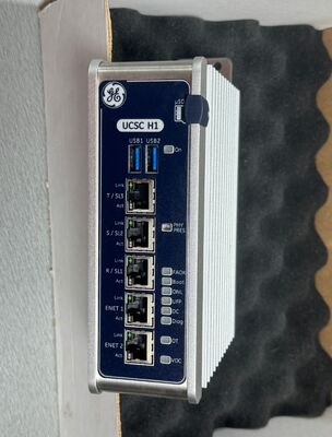 IS420UCSCH1B Kontroler UCSC Quad Core General Electric dengan 6 port Ethernet dan desain permukaan untuk sistem Mark VIe